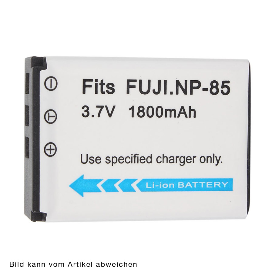 NP-85 li-ion Akku für Fujifilm X-Pro1 FinePix F305, S1, SL1000, SL305 ua.