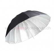 Phottix Para Pro ESF Reflective Schirm Schwarz und Silber- 130cm 