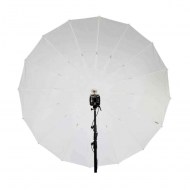 Foto-Studio Softschirm 150cm mit Fiberglas Stangen