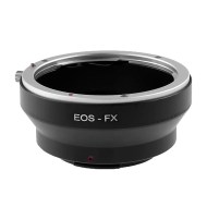 Adapter für Objektive mit Canon EOS EF Bajonett auf Fujifilm X-Mount